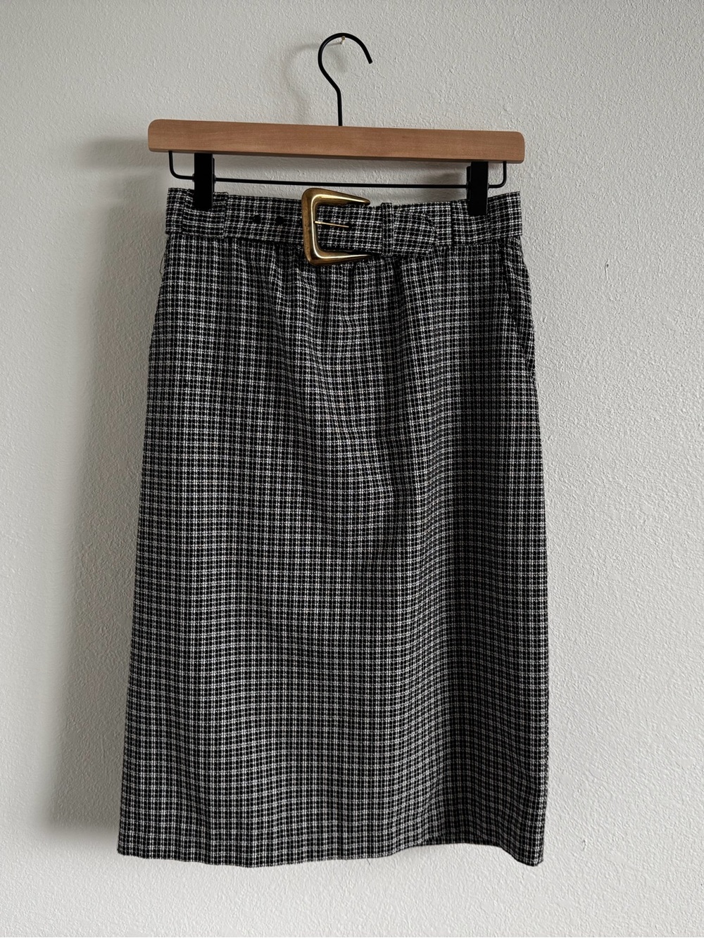 Like New Y2K Vintage Houndstooth Skirt